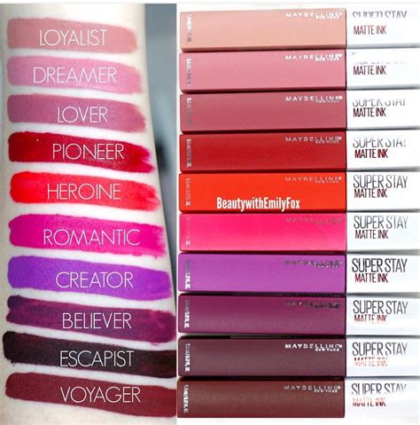 labiales maybelline - maybelline superstay